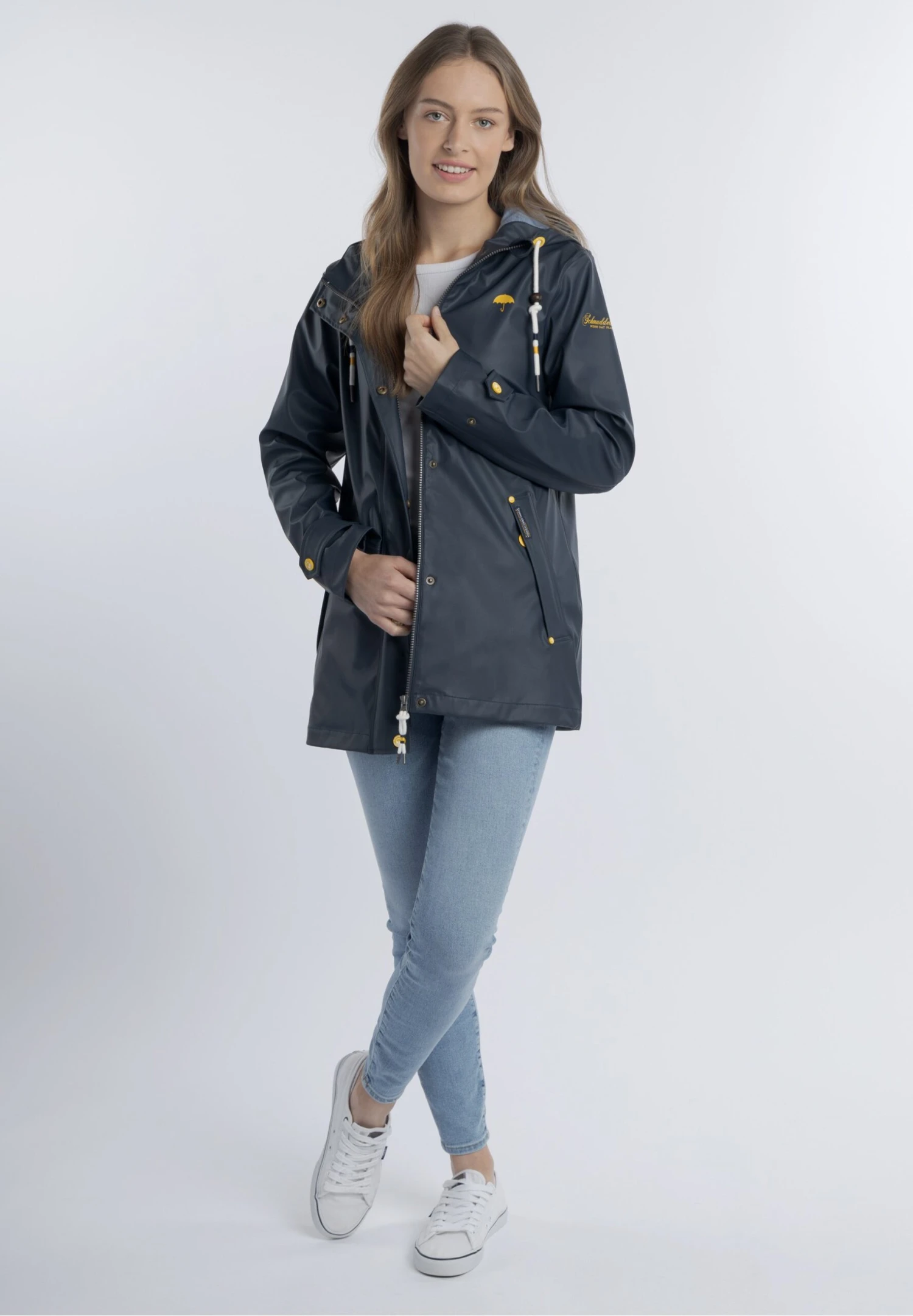 Schmuddelwedda IncusImpermeabileMarine Marine Melange Donna Giacche E Blazer WD221U0RN-K11 2 Schmuddelwedda IncusImpermeabileMarine Marine Melange Donna Giacche E Blazer WD221U0RN-K11 - immagine 2