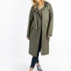 Schmuddelwedda BridgeportParkaOliv Donna Cappotti WD221U0R0-N11