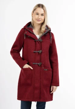 Schmuddelwedda FraullyCappotto CortoDunkelrot Melange Donna Cappotti WD221U0PD-G11