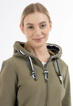 Schmuddelwedda YasannaFelpa Con ZipOliv Donna Felpe WD221J07R-N11 -Schmuddelwedda cca6d56c24a9467994e56efefacb37d3 scaled