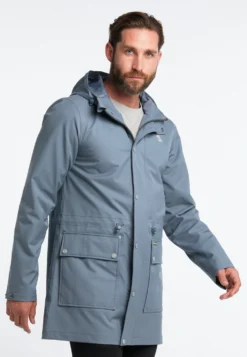 Schmuddelwedda ParkaBlaugrau Uomo Cappotti WD222T092-K13