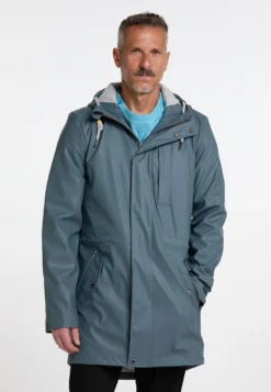 Schmuddelwedda Bridgeport - Parka - Blaugrau