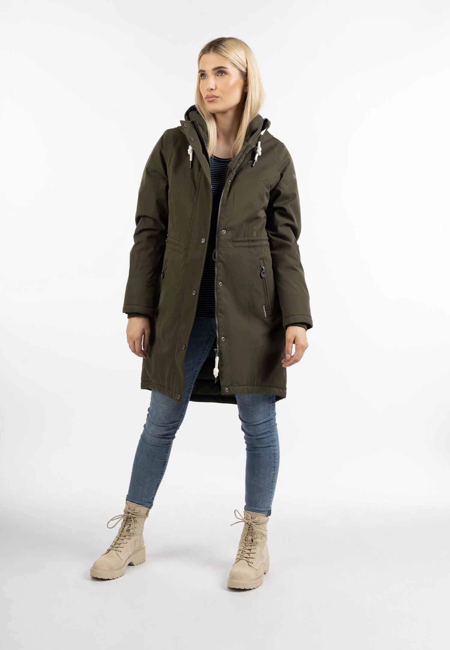 Schmuddelwedda Cappotto InvernaleDunkeloliv Donna Cappotti WD221U0OS-M11 2 Schmuddelwedda Cappotto InvernaleDunkeloliv Donna Cappotti WD221U0OS-M11 - immagine 2