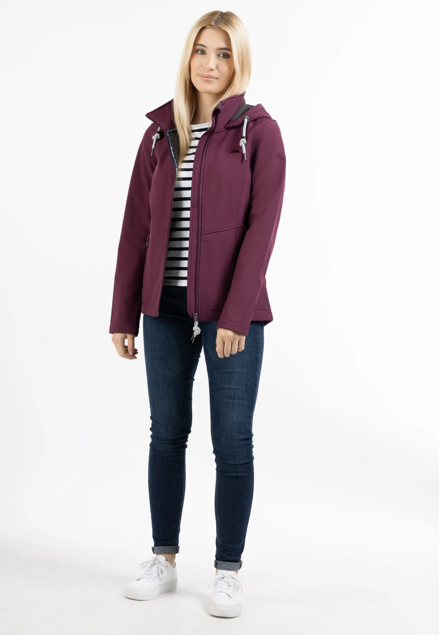 Schmuddelwedda AshGiacca OutdoorAubergine Donna Giacche E Blazer WD221G053-G11 2 Schmuddelwedda AshGiacca OutdoorAubergine Donna Giacche E Blazer WD221G053-G11 - immagine 2