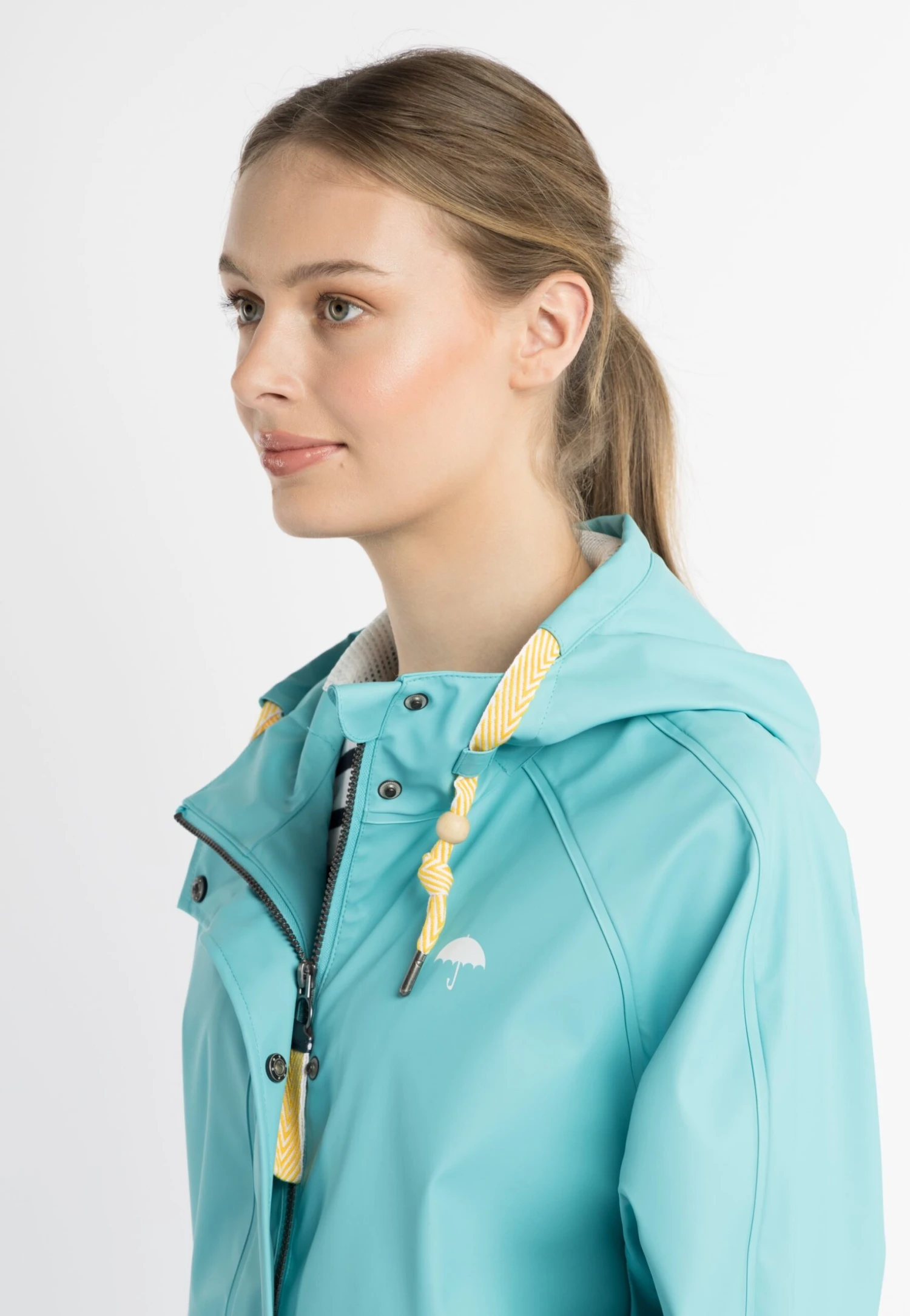 Schmuddelwedda Incus - Parka - Aqua 4 Schmuddelwedda Incus - Parka - Aqua - immagine 4