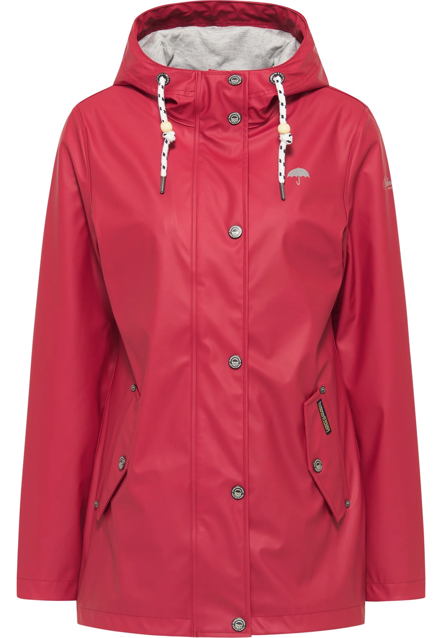 Schmuddelwedda RegenImpermeabileRot Donna Giacche E Blazer WD221U0K4-G11 5 Schmuddelwedda RegenImpermeabileRot Donna Giacche E Blazer WD221U0K4-G11 - immagine 5