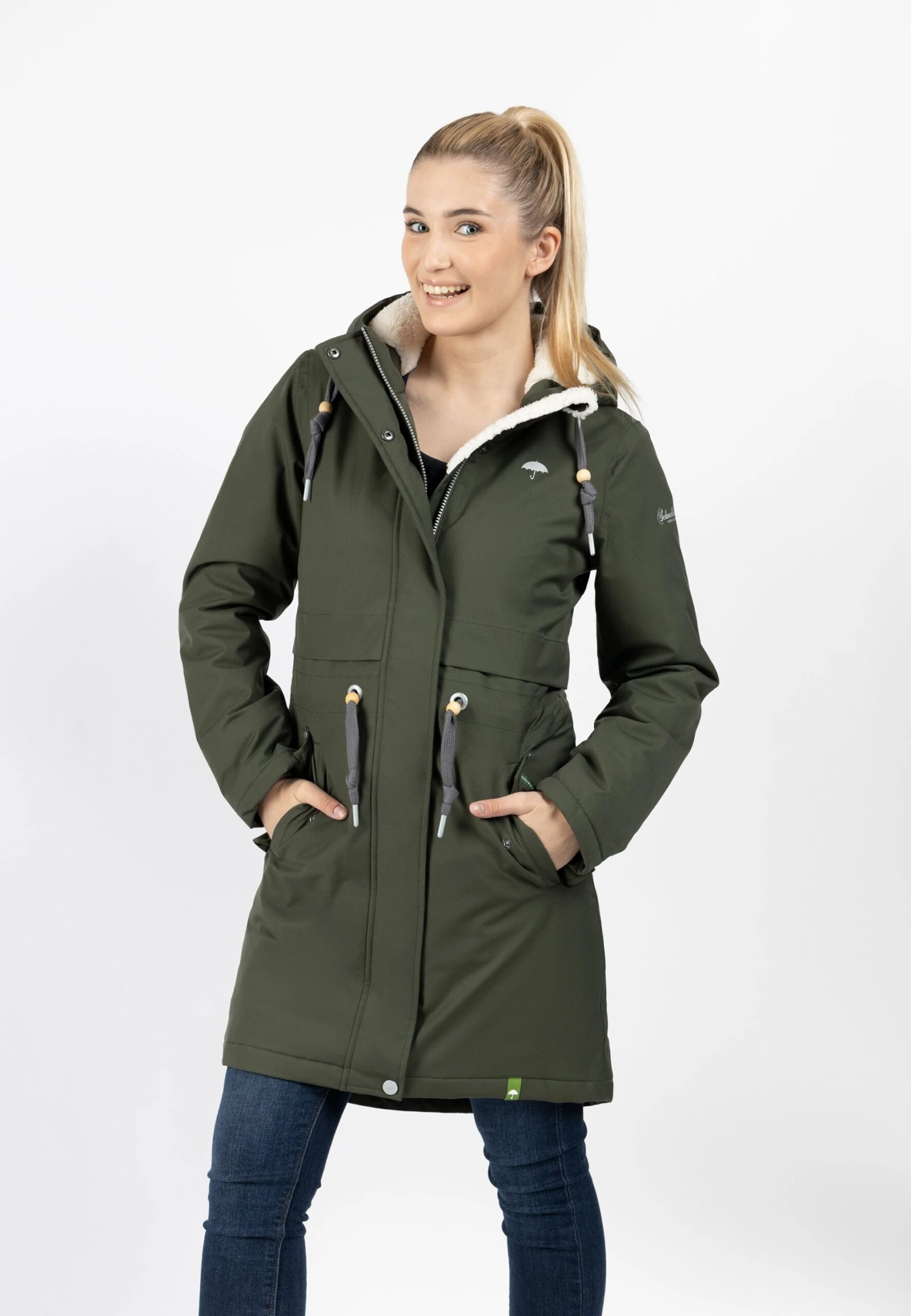 Schmuddelwedda Cappotto Invernale - Dunkeloliv 1 Schmuddelwedda Cappotto Invernale - Dunkeloliv