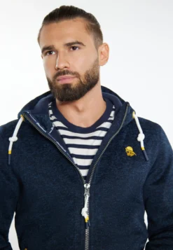 Schmuddelwedda AlbeeFelpa Con ZipMarine Melange Uomo Maglieria E Felpe WD222Q00X-K11 -Schmuddelwedda e1d672714234443990596bcc8cc828ff scaled