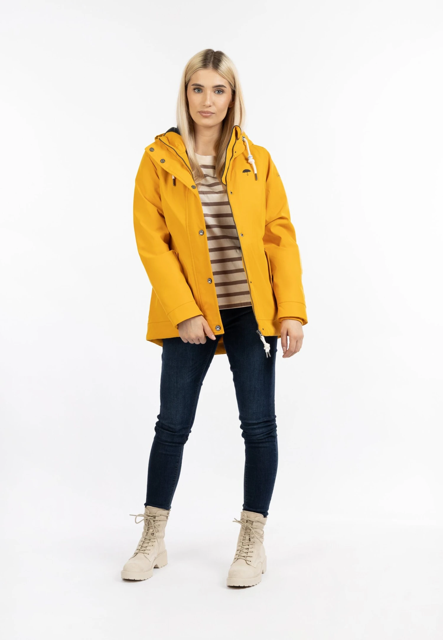 Schmuddelwedda Cappotto InvernaleSenf Donna Cappotti WD221U0OT-E11 2 Schmuddelwedda Cappotto InvernaleSenf Donna Cappotti WD221U0OT-E11 - immagine 2