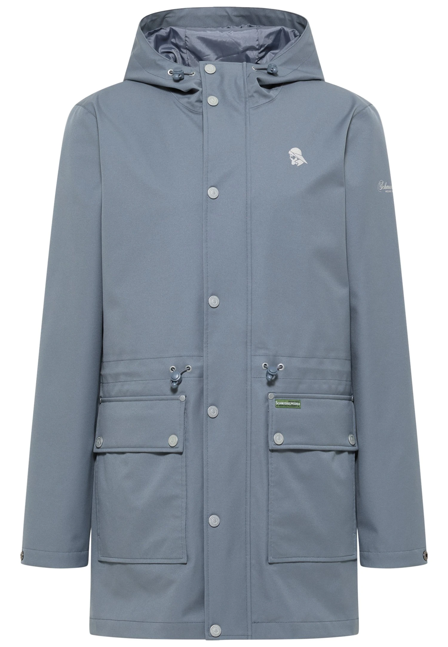 Schmuddelwedda ParkaBlaugrau Uomo Cappotti WD222T092-K13 5 Schmuddelwedda ParkaBlaugrau Uomo Cappotti WD222T092-K13 - immagine 5