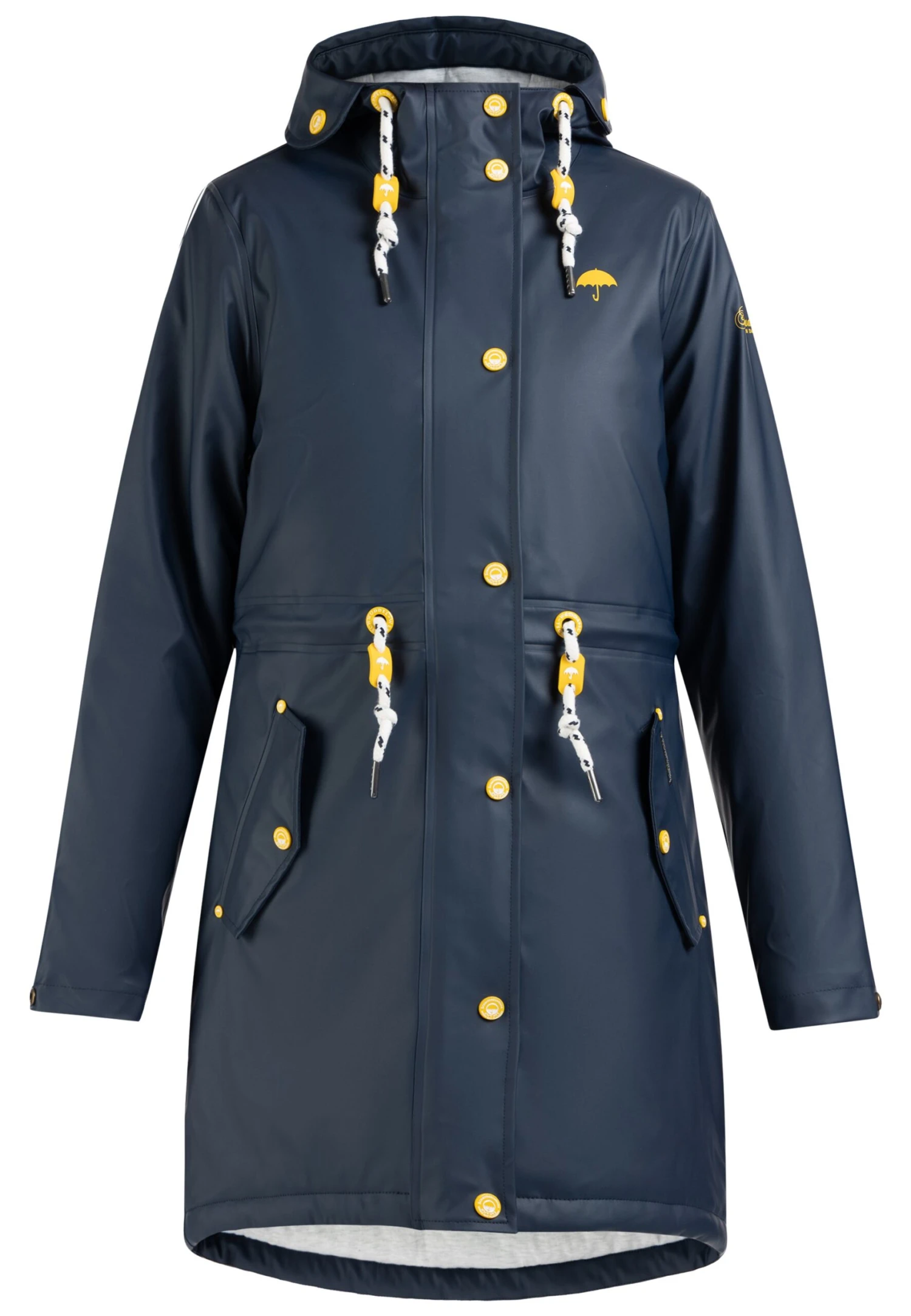 Schmuddelwedda Regenmantel Mit Wattierung StormcloudCappotto InvernaleMarine Donna Giacche E Blazer WD221U0OX-K11 5 Schmuddelwedda Regenmantel Mit Wattierung StormcloudCappotto InvernaleMarine Donna Giacche E Blazer WD221U0OX-K11 - immagine 5