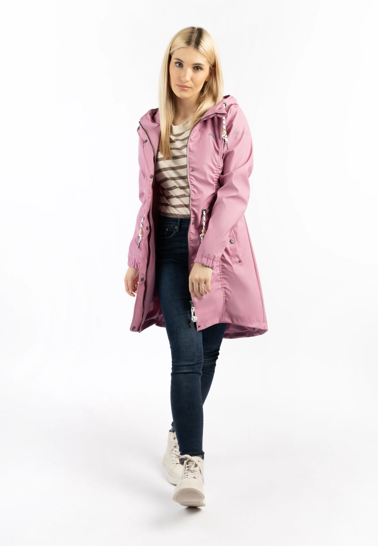 Schmuddelwedda Regen - Parka - Puderpink 2 Schmuddelwedda Regen - Parka - Puderpink - immagine 2