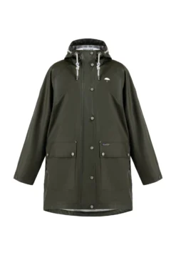 Schmuddelwedda ImpermeabileDark Olive Donna Cappotti WD221U0OI-M13 -Schmuddelwedda e890a78297054c80b629f23ea1fbdfc7 scaled