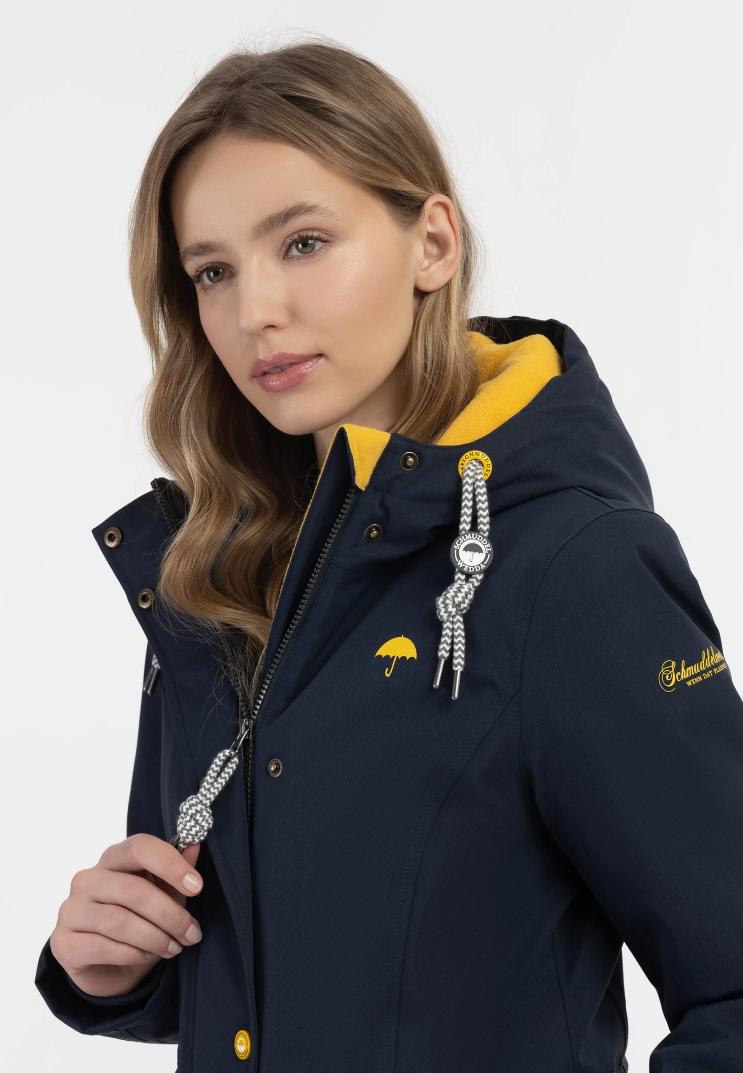 Schmuddelwedda Penninsula - Parka - Marine 4 Schmuddelwedda Penninsula - Parka - Marine - immagine 4