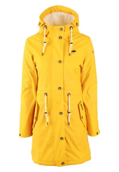 Schmuddelwedda Regenmantel Mit Webpelzfutter In Teddyoptik KilataParkaSonnengelb Donna Giacche E Blazer WD221U0PI-E11 -Schmuddelwedda e9eb254c487d489f99fe14731b9e4a40