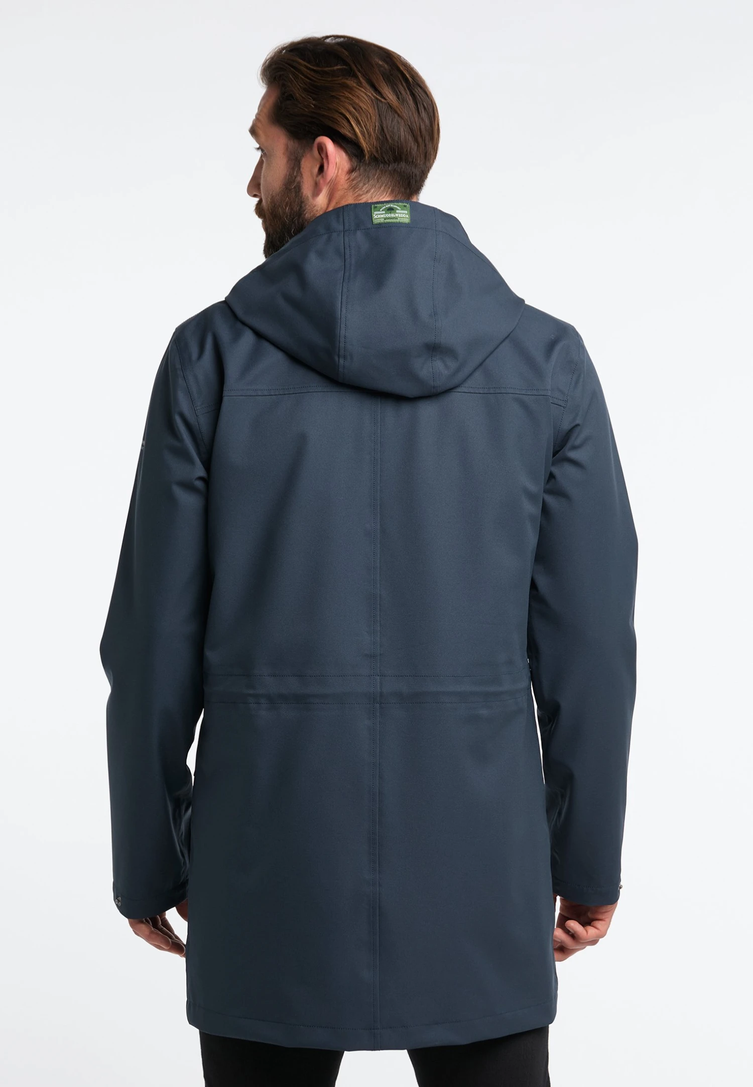 Schmuddelwedda ParkaMarine Marine Uomo Cappotti WD222T092-K12 3 Schmuddelwedda ParkaMarine Marine Uomo Cappotti WD222T092-K12 - immagine 3