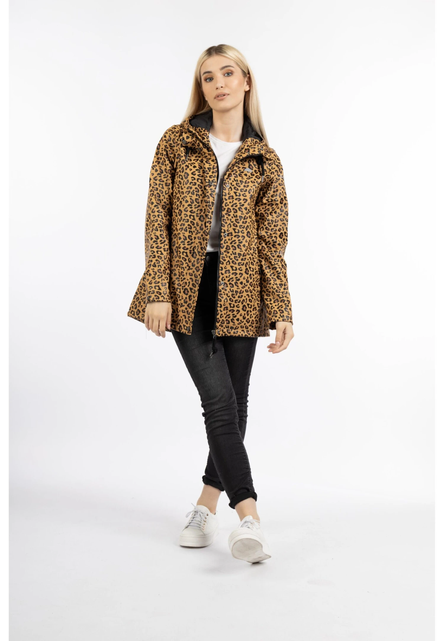 Schmuddelwedda Mit Leo-Print BridgeportGiacca OutdoorSchwarz Beige Leo Donna Giacche E Blazer WD221G05E-B11 2 Schmuddelwedda Mit Leo-Print BridgeportGiacca OutdoorSchwarz Beige Leo Donna Giacche E Blazer WD221G05E-B11 - immagine 2