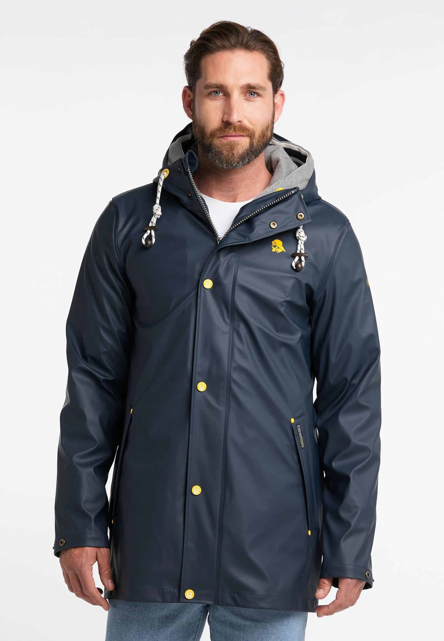 Schmuddelwedda 3-In-1ParkaMarine Grau Melange Uomo Cappotti WD222T08W-K13 1 Schmuddelwedda 3-In-1ParkaMarine Grau Melange Uomo Cappotti WD222T08W-K13