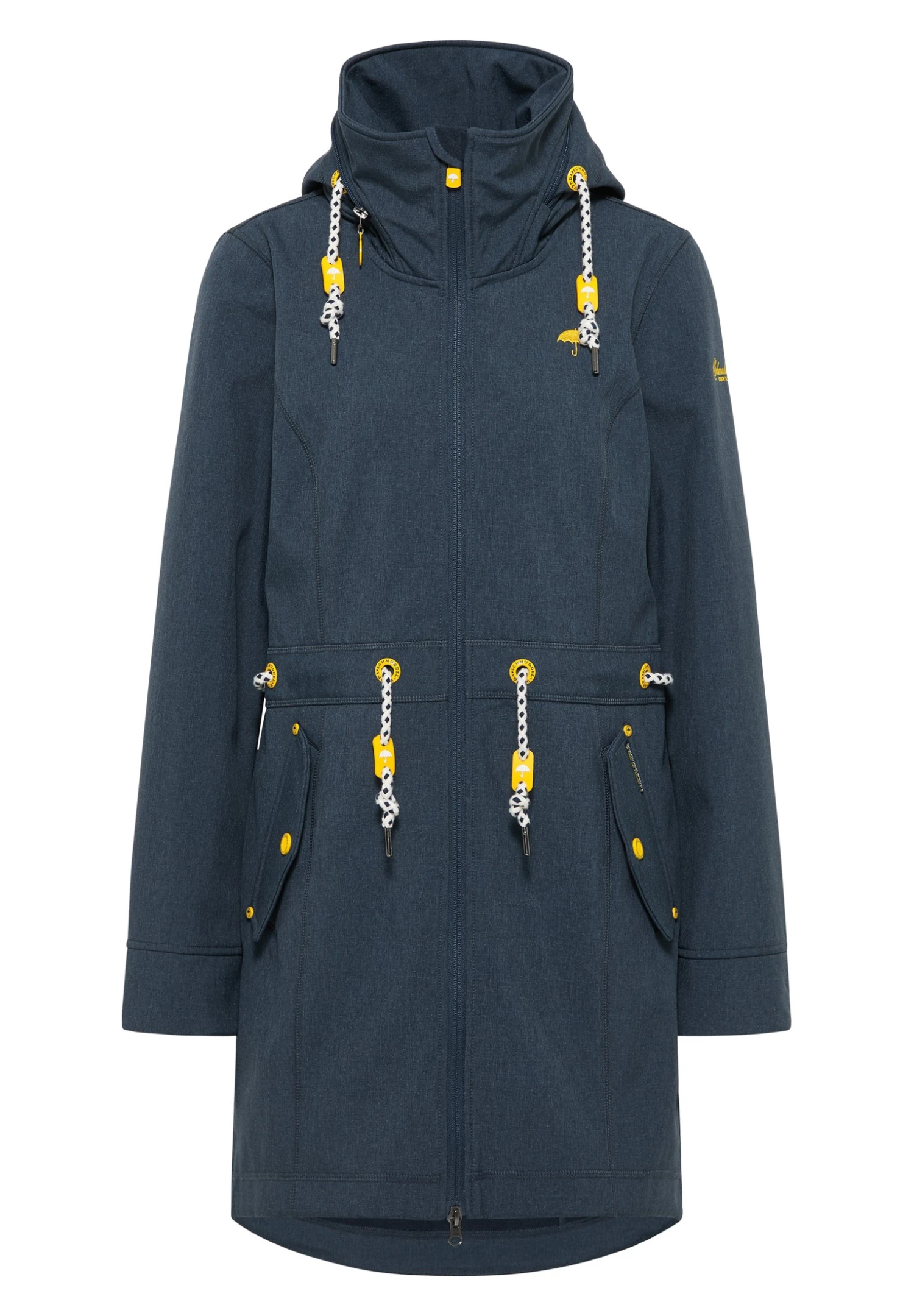 Schmuddelwedda ImpermeabileMarine Melange Aop Donna Giacche E Blazer WD221U0PJ-K11 5 Schmuddelwedda ImpermeabileMarine Melange Aop Donna Giacche E Blazer WD221U0PJ-K11 - immagine 5