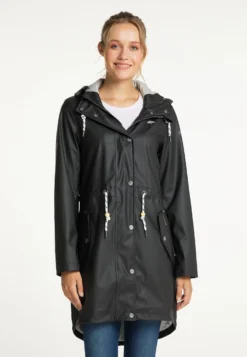 Schmuddelwedda BridgeportParkaSchwarz Donna Cappotti WD221U0RO-Q11