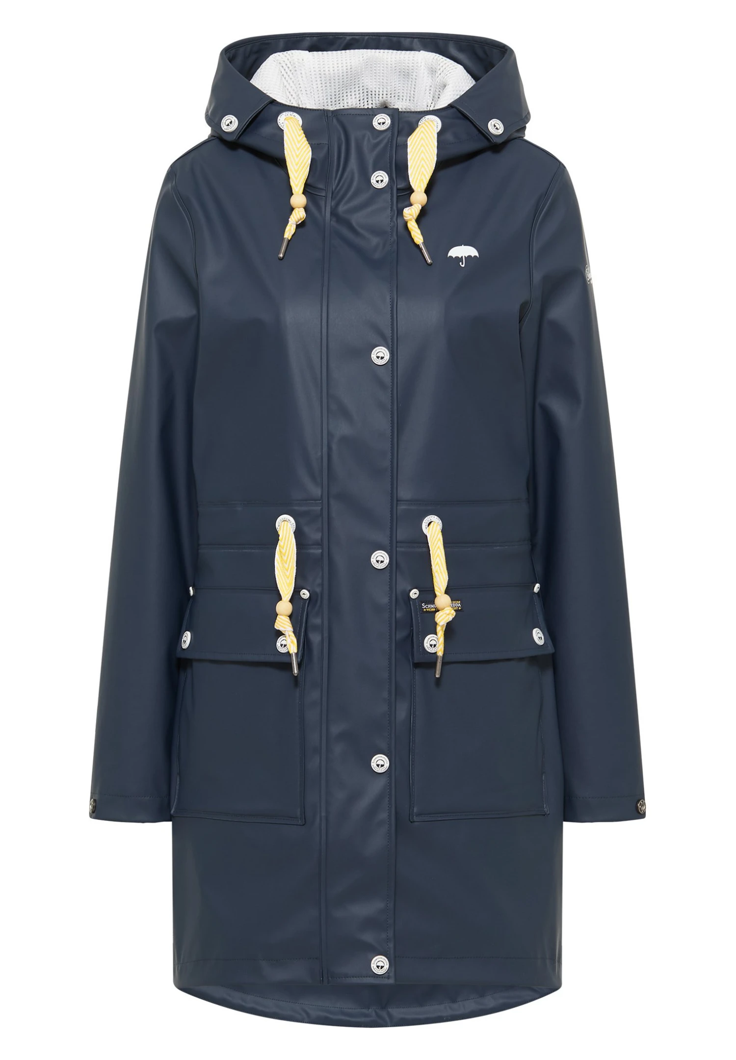 Schmuddelwedda Regen IncusParkaMarine Weiss Donna Cappotti WD221U0RI-K12 5 Schmuddelwedda Regen IncusParkaMarine Weiss Donna Cappotti WD221U0RI-K12 - immagine 5