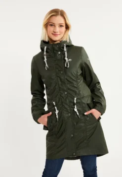 Schmuddelwedda AltiplanoParkaDunkeloliv Donna Cappotti WD221U0MV-M12