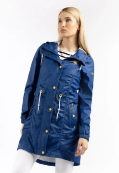 Schmuddelwedda RegenParkaKönigsblau Donna Giacche E Blazer WD221U0OJ-K16