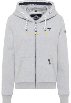 Schmuddelwedda YasannaFelpa Con ZipHellgrau Melange Donna Felpe WD221J07R-C12 -Schmuddelwedda fe4f7a43d7bb48bfbd31ff38c20591bf