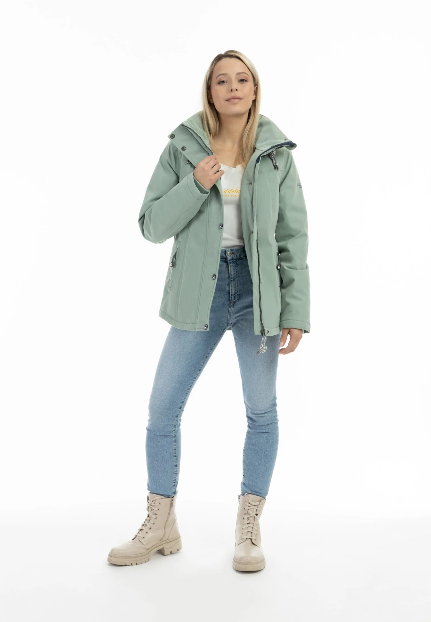 Schmuddelwedda YepaGiacca OutdoorMint Donna Giacche E Blazer WD221U0S2-M11 2 Schmuddelwedda YepaGiacca OutdoorMint Donna Giacche E Blazer WD221U0S2-M11 - immagine 2