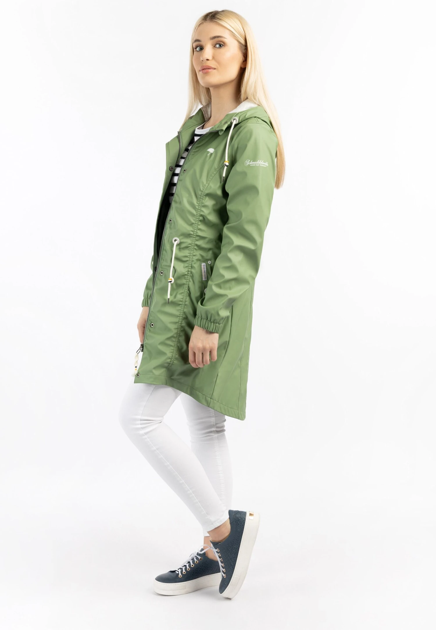 Schmuddelwedda RegenParkaJadegrün Donna Giacche E Blazer WD221U0OJ-M14 3 Schmuddelwedda RegenParkaJadegrün Donna Giacche E Blazer WD221U0OJ-M14 - immagine 3